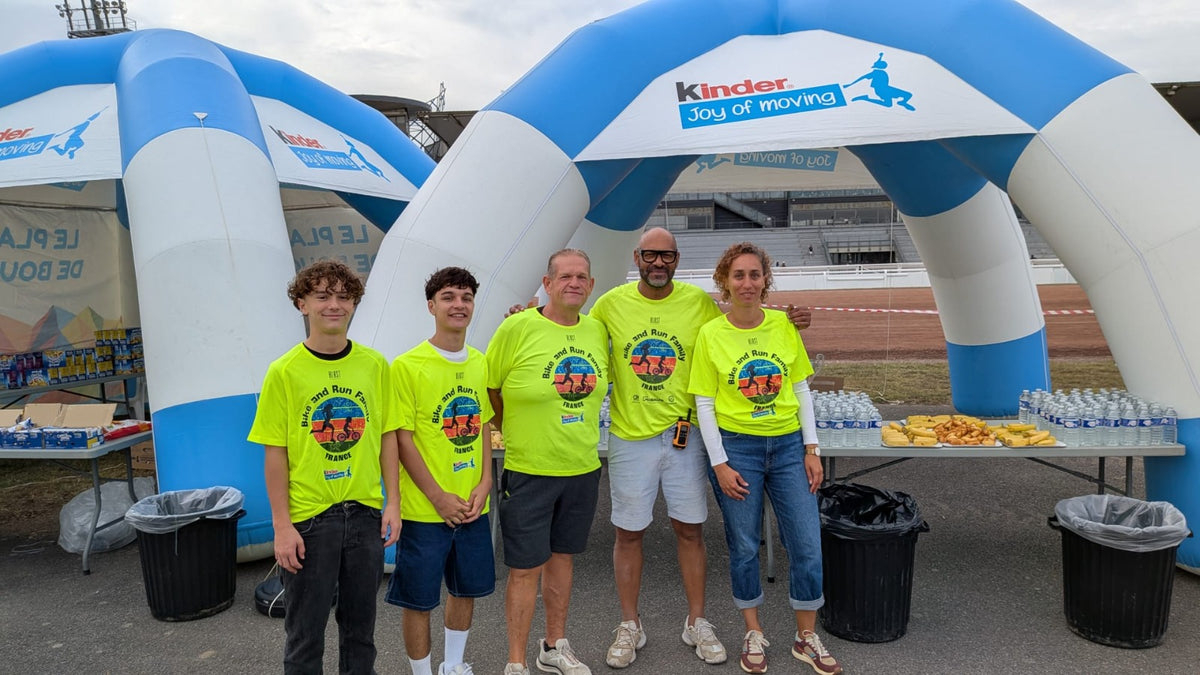 Kinder Joy of moving Bike and Run Family : plongée dans les coulisses